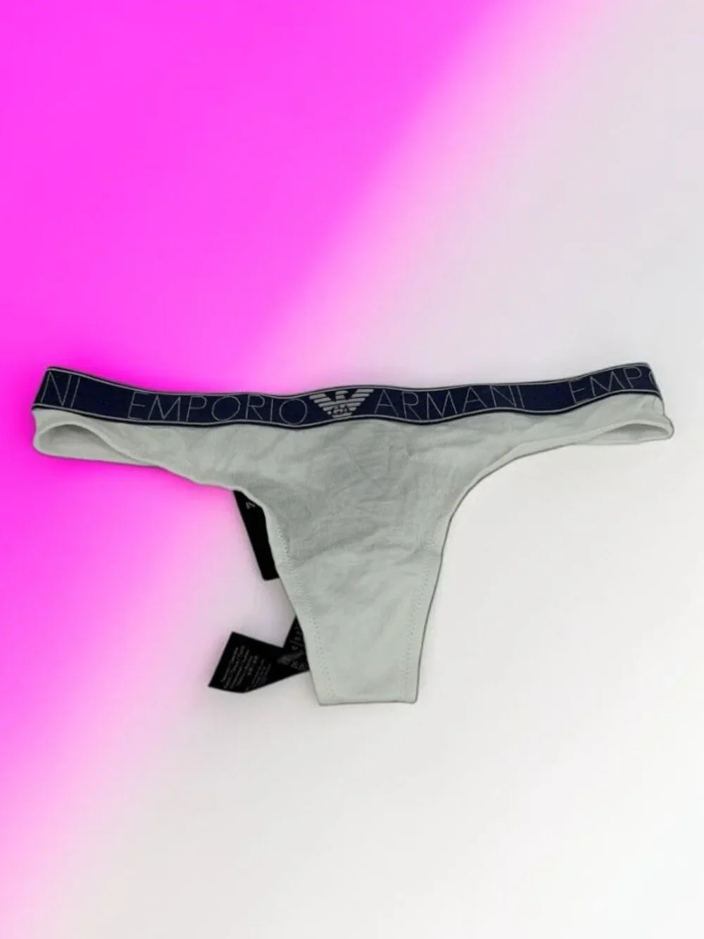 Emporio Armani Eco Viscose Thong Panties – XS (NWT)